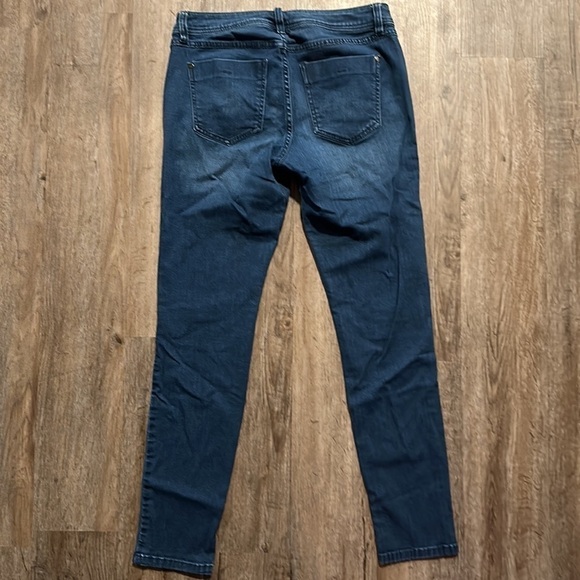 ELLE DARK WASH SKINNY JEANS (8) - Picture 5 of 7